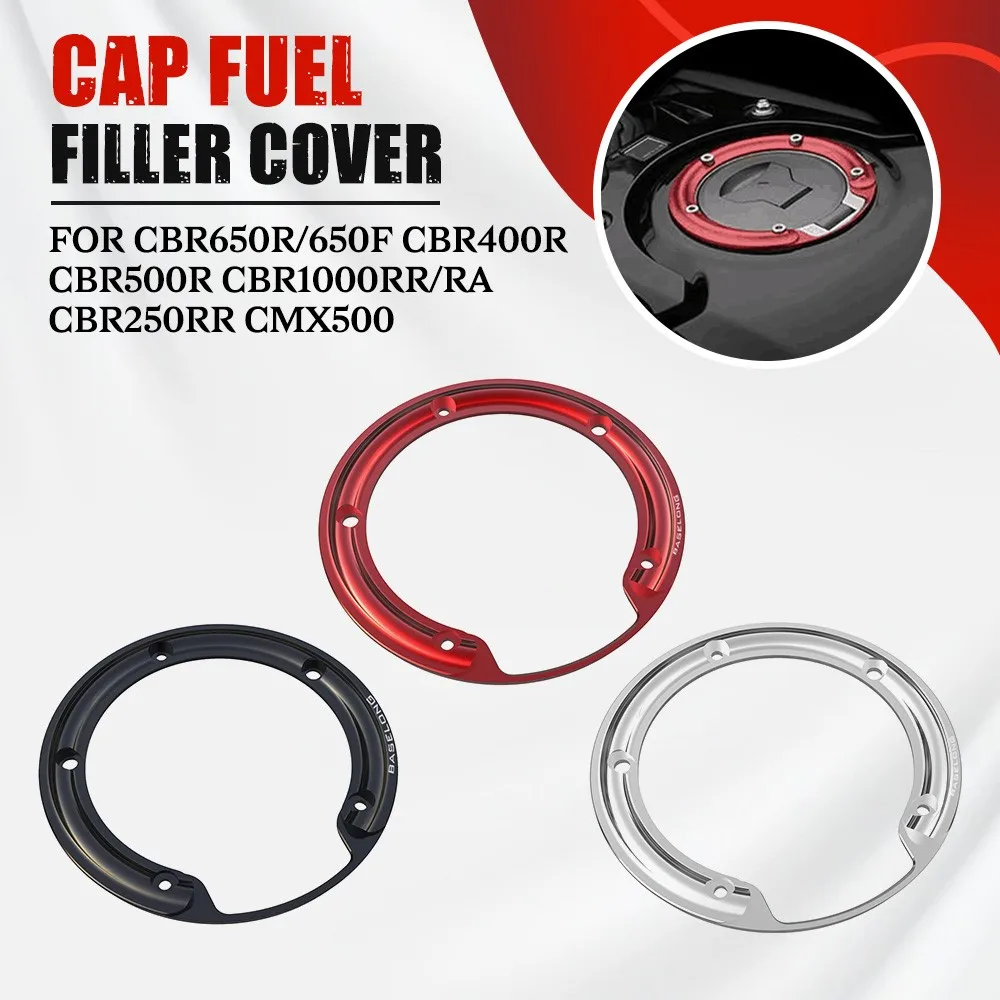 

Oil Fuel Tank Cap Decorative Protective Cover For Honda CBR650R/650F CBR400R CBR500R CBR1000RR CBR250RR CMX500 Rebel 300 500 250