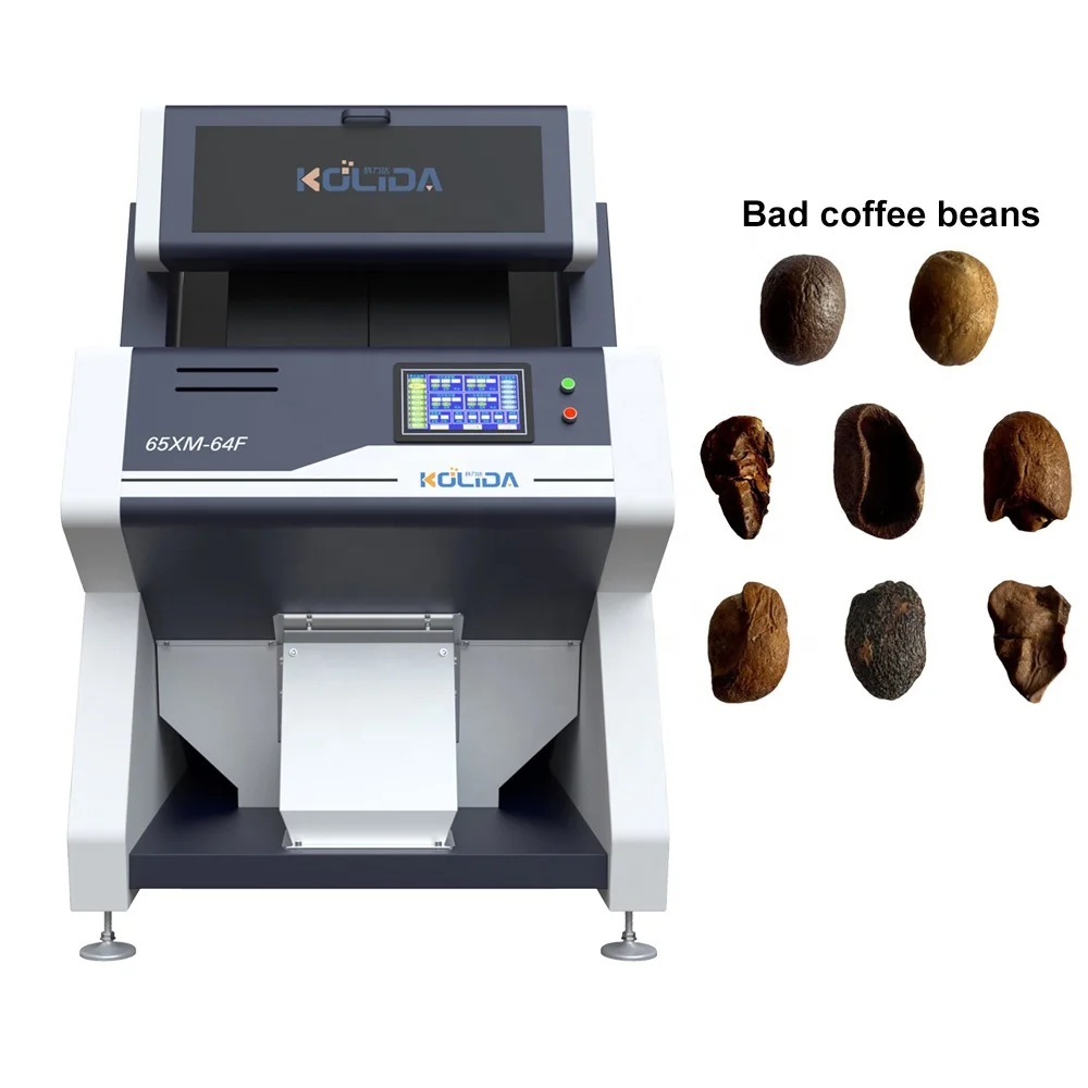 Clasificador de colores de granos de café, maquinaria de precio de procesamiento de nueces cocidas, máquina clasificadora de frutas y café crudo