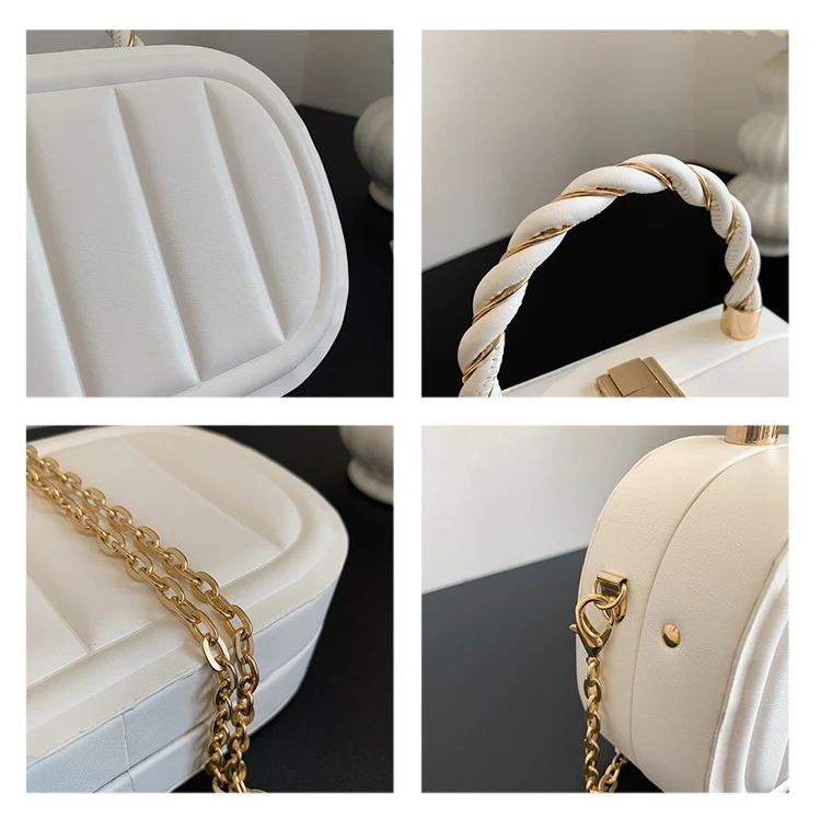 new design messenger box ladies purses embroidery shoulder square women crossbody shoulder bags