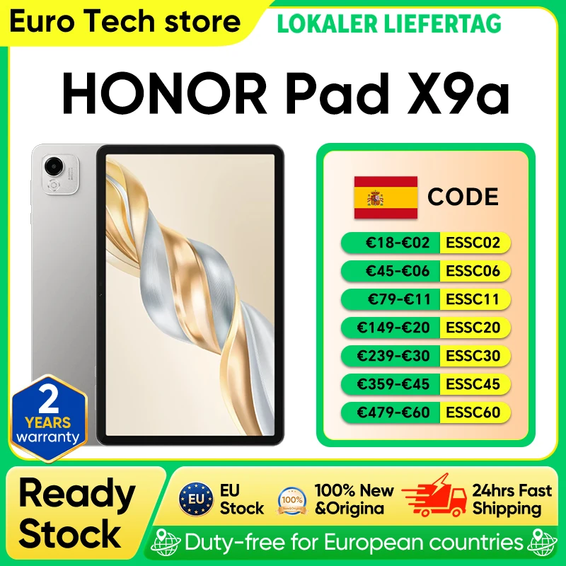 Tablet HONOR Pad X9a 128GB