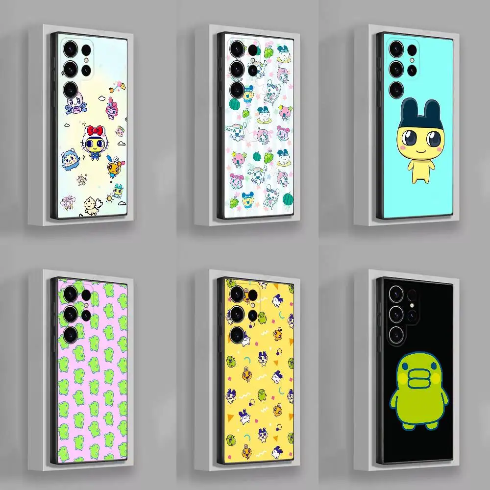 

T-Tamagotchi Mametchi Kikitchi Phone Case For Samsung S25,S24,S21,S22,S23,S30,Ultra,S20,Plus,Fe,Lite,5G Black Cover