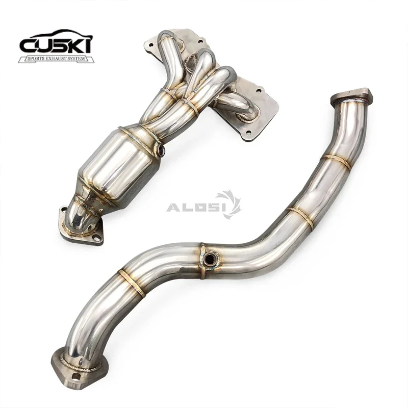 

Высокопроизводительные выхлопные компоненты, подходящие для вытяжного коллектора из нержавеющей стали Toyota Zelas 2.5 2011-2016 гг.