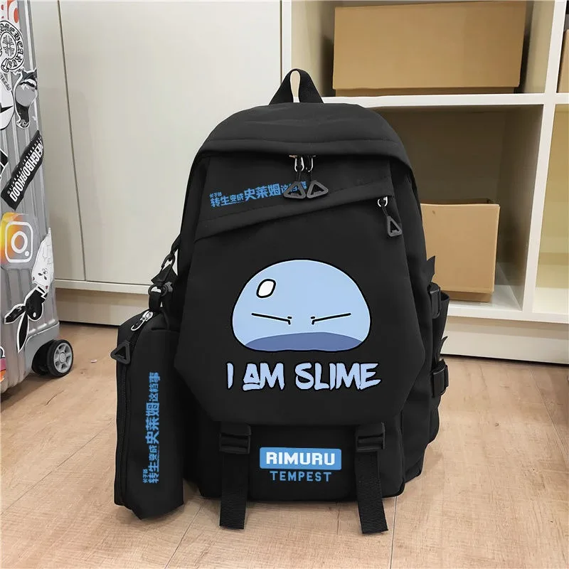 О моём перерождении в слизь, рюкзак, That Time I Got Reincarnated as a Slime, Tensei Shitara Slime Datta Ken, детские школьные ранцы для подростков, рюкзаки в стиле аниме для девочек и мальчиков