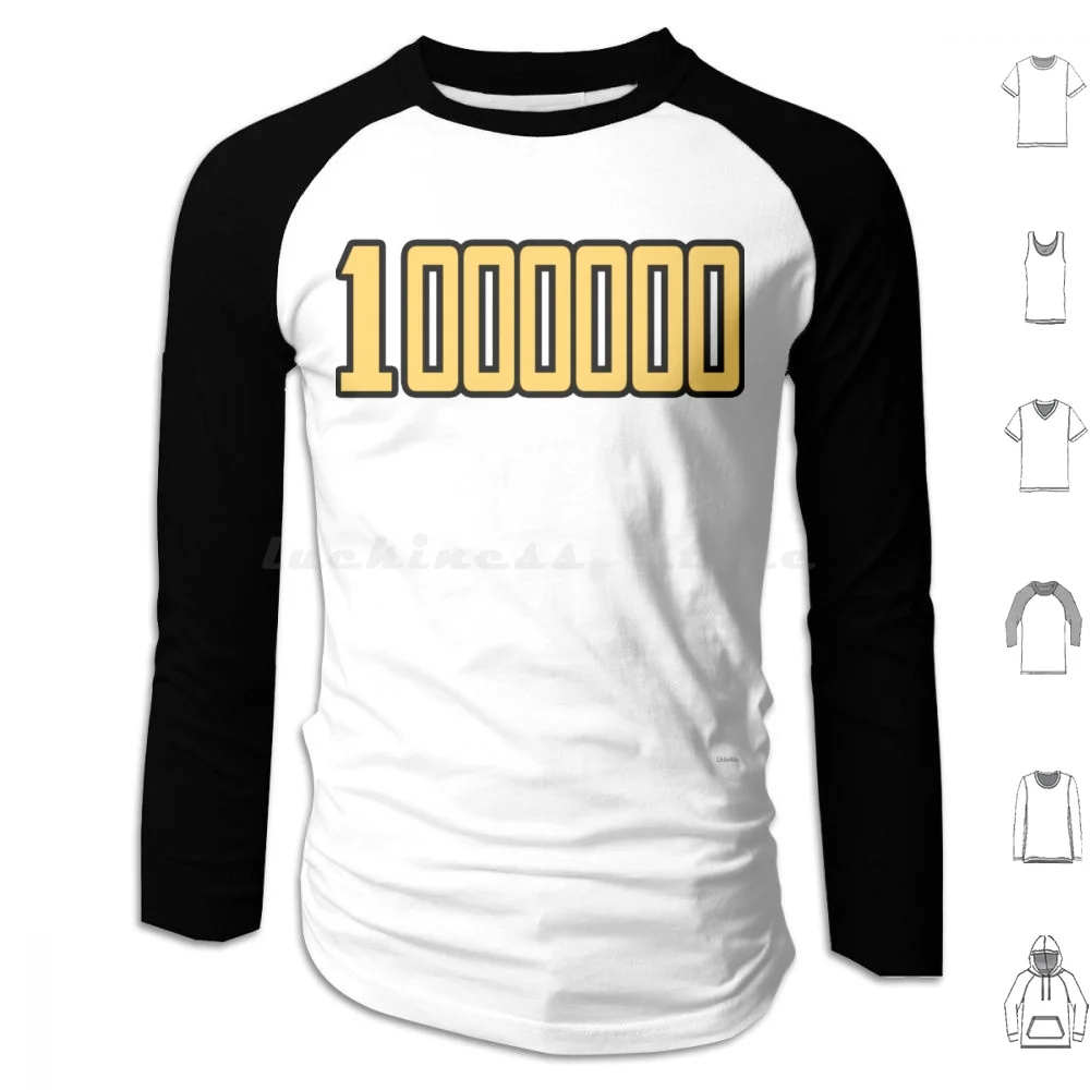 Lemillion ( 1000000 ) Hoodie cotton Long Sleeve Lemillion Superhero 1000000