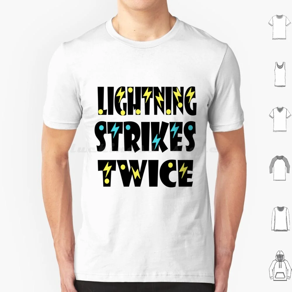 Lightning Strikes dos veces camiseta hombres mujeres niños 6xl Go Bolt pernos Hockey relámpago Tampa Tampa Bay Hockey sobre hielo Hockey sobre hielo