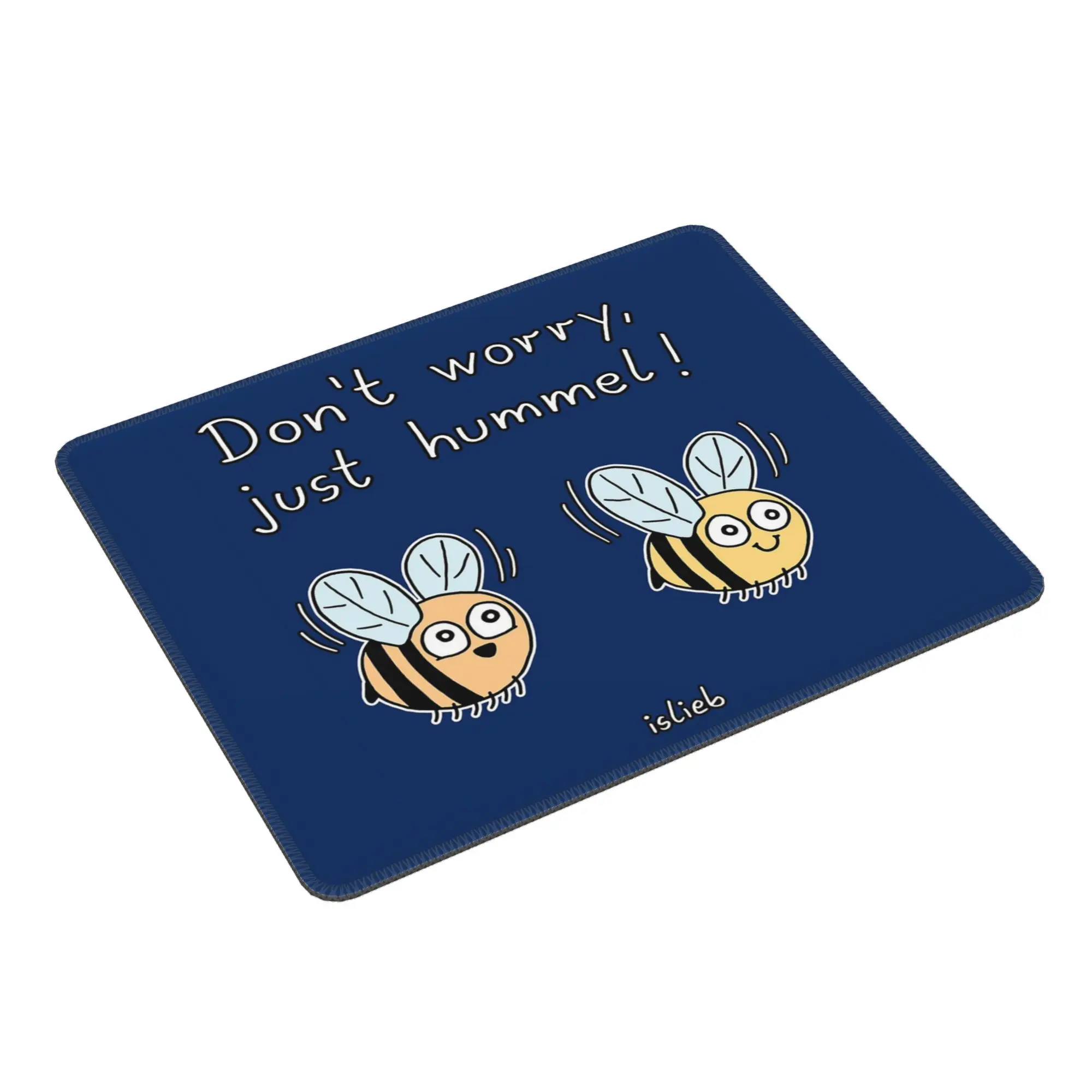 ¡No te preocupes, simplemente hummel! Alfombrilla para ratón, teclado de ordenador, alfombrilla para ratón, Gaming, PC, portátil, escritorio, accesorios de oficina, alfombrillas para mesa