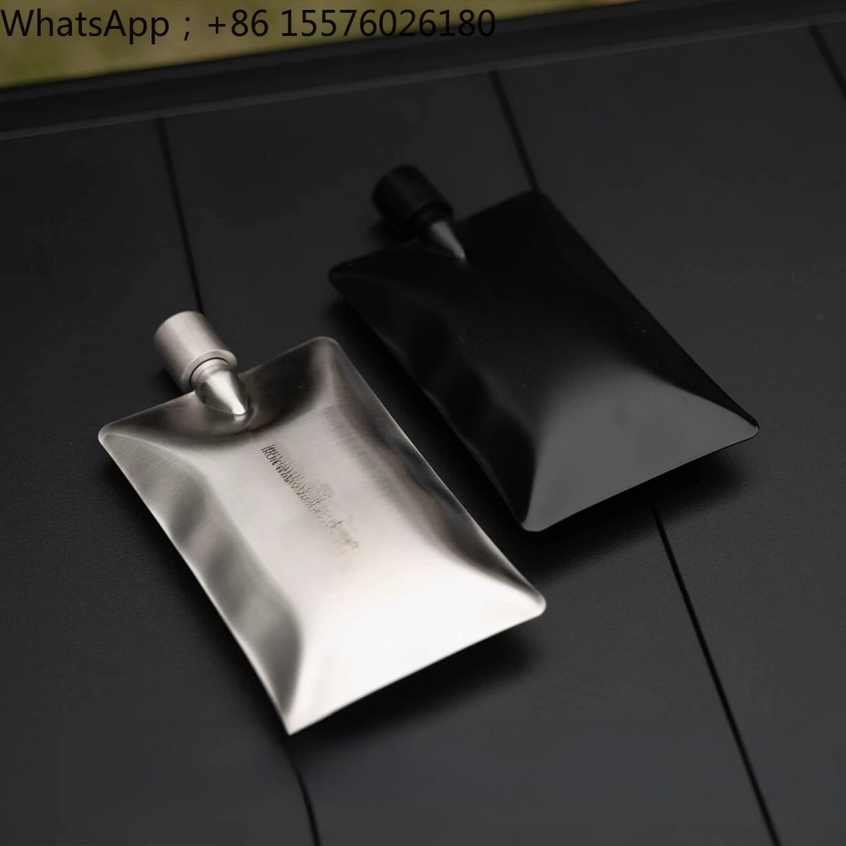 Outdoor Camping Fluid Wine Jug Portable BC Camping Antique Portable Mini Stainless Steel Wine Jug