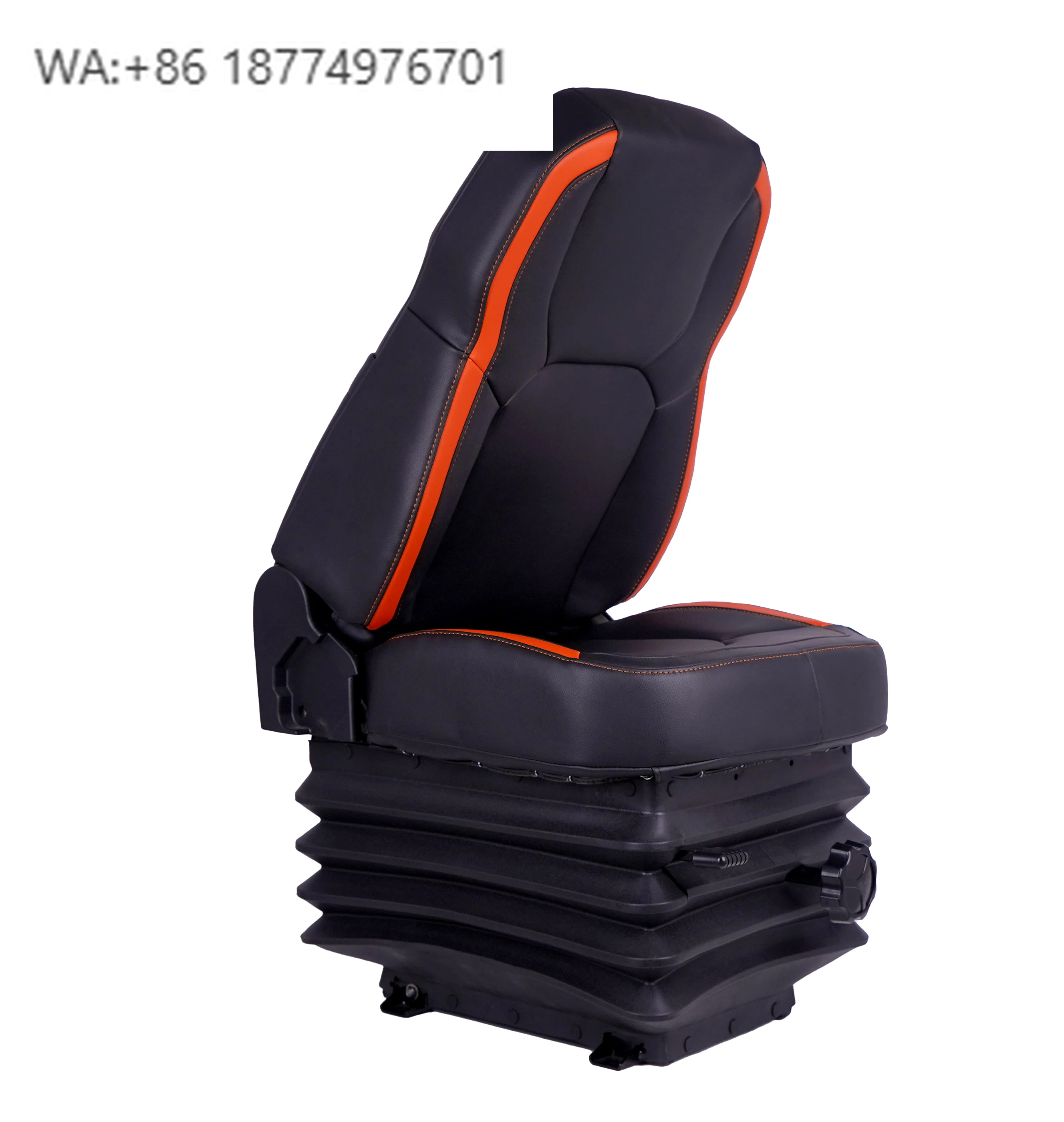 Construction Machinery Crane Cab Operator Driver Seat Adjustable with Suspension