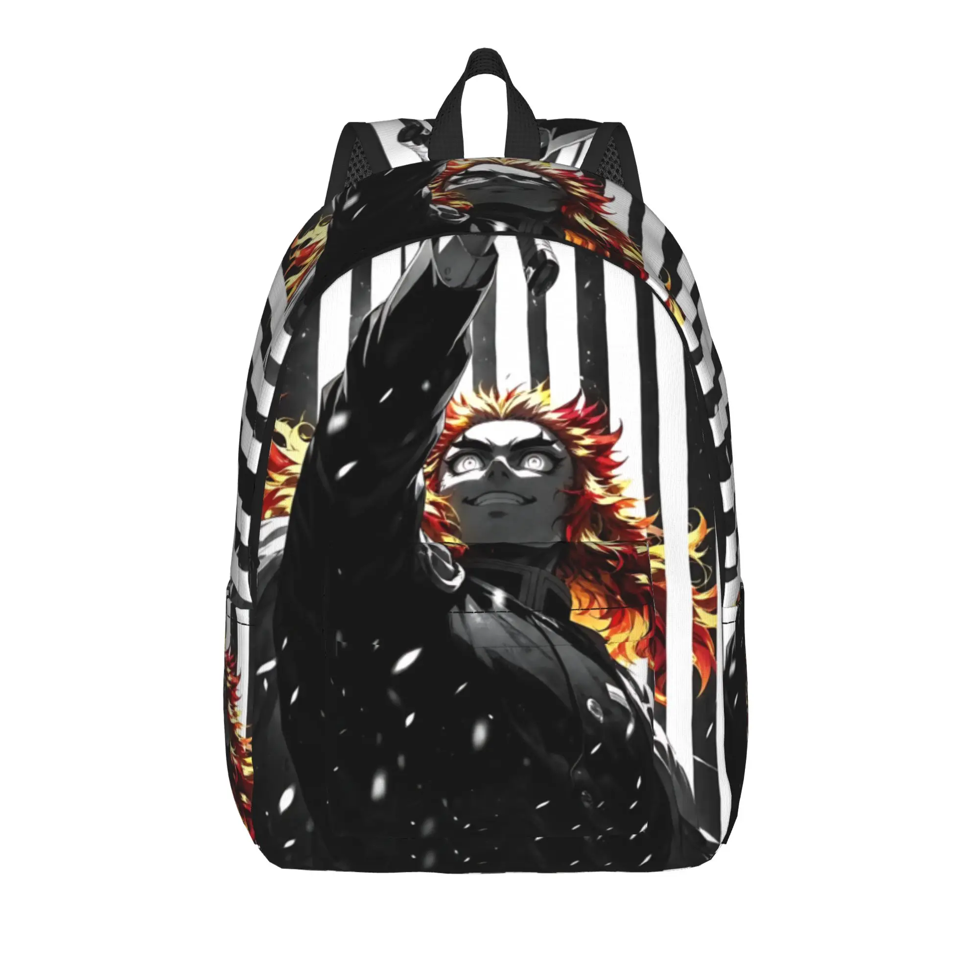 Fashion Halloween Demon Slayer Backpack  Mochilas New For Work Zipper Closure Rucksack