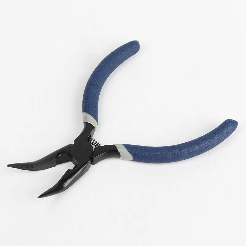 5 Inch Teflon Chicken Bone Tongs, Hand Bent Mouth Tongs, Chicken Feet, Boneless Tongs, Curved Mouth Pliers