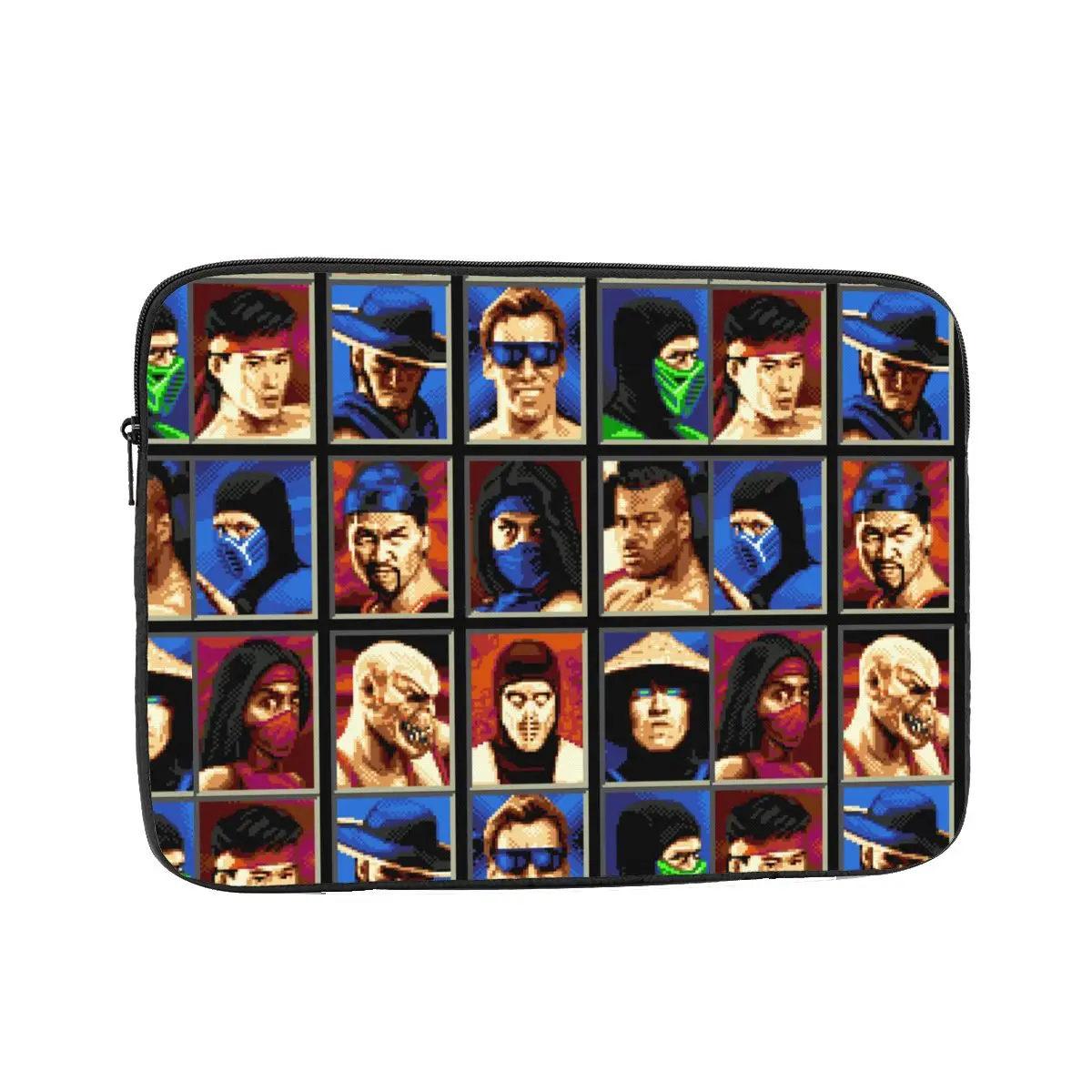 Mortal Kombat II Genesis Character Gamer 12 13 15 17 Inch Laptop Liner Sleeve Notebook Sleeve Cover Bag Shockproof Case Bag