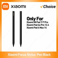 Xiaomi Focus Stylus Pen Black For Xiaomi Pad 7 / 7Pro Mi Pad 6s Pro 12.4 Tab 8192 level Sense Magnetic Drawing Writing Pencil