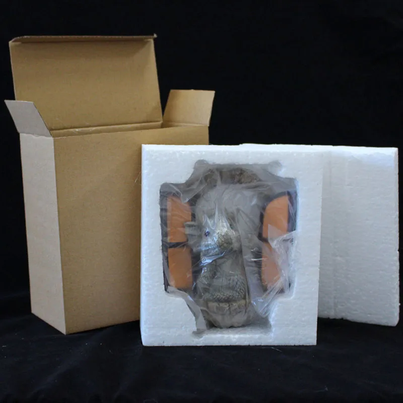 لطيف الراتنج تمثال التنين فتح الباب التنين زخرفة للمنزل حديقة سطح المكتب الديكور التماثيل الحرف #6