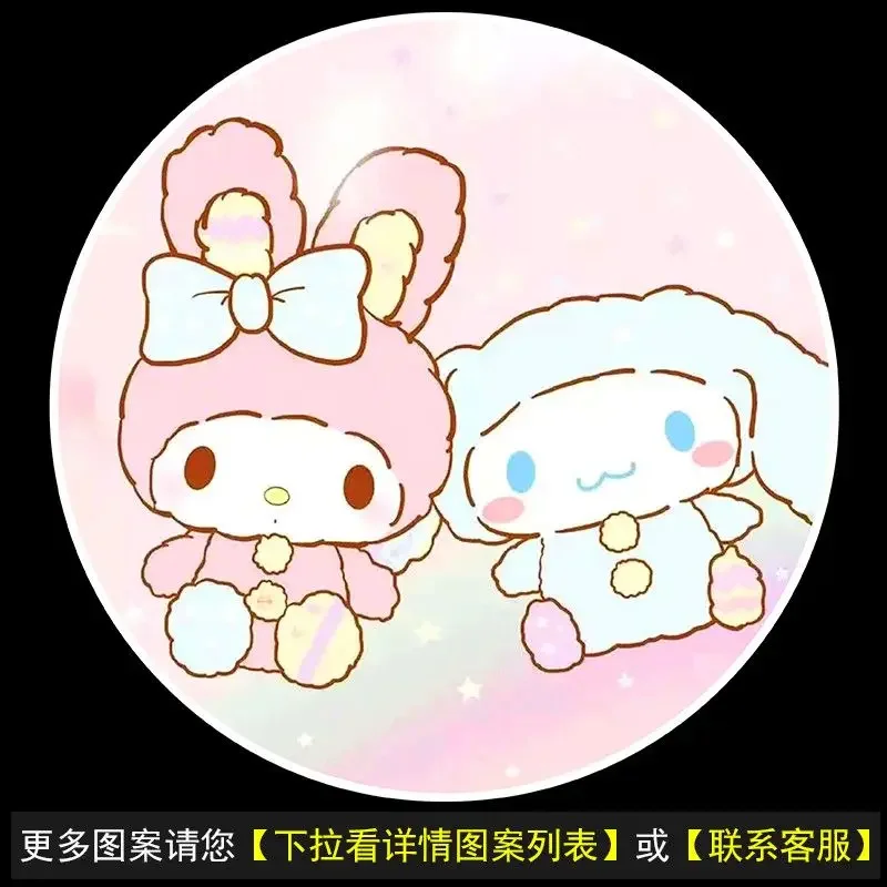 

Sanrio Car Projector Light Ambient Light Induction Light Infrared Sensing My Melody Hello Kitty Car Decorate Accessories Gift