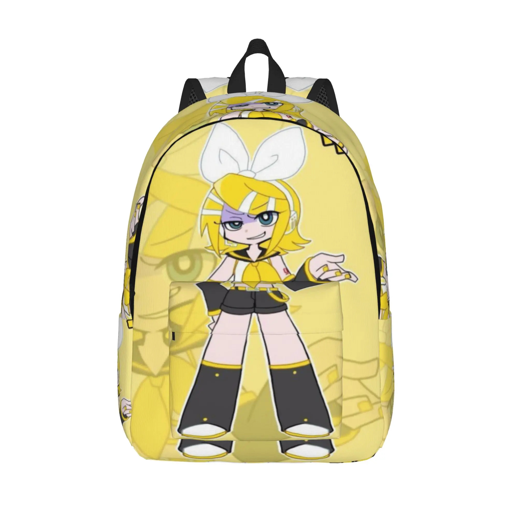 

Kagamine Rin Len Classical Backpack Sports Student Hiking Travel Daypack for Men Women Laptop Shoulder Bag