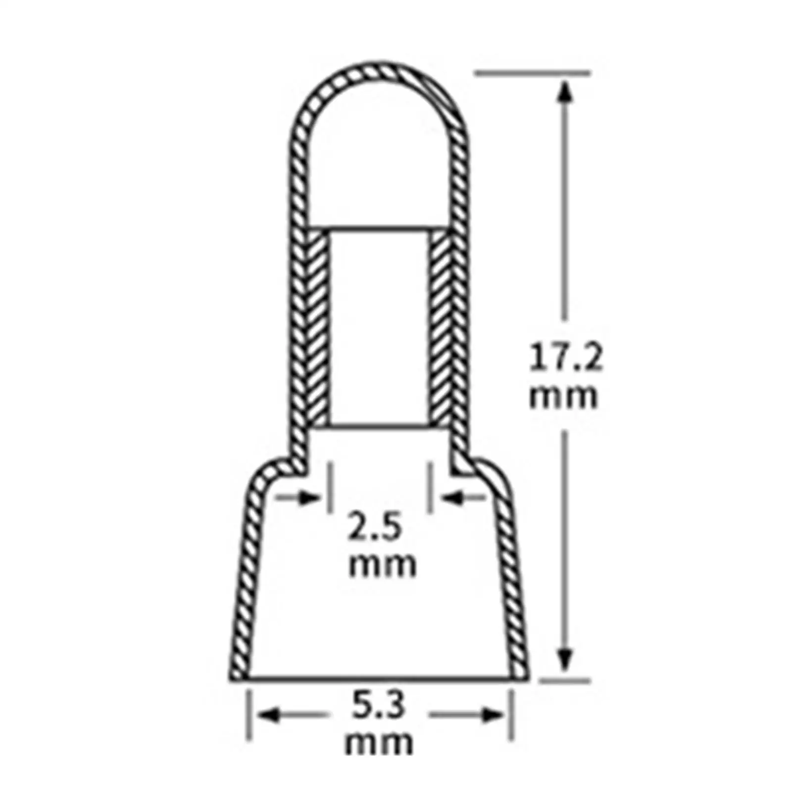 Cable Wire Connector End Cap Copper Assortment Terminals Electrical Power Cable Connector Cap for Truck