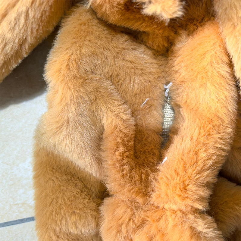 Pokémon 40cm eevee brinquedos de pelúcia plushie kawaii anime manual semi-acabado coldre de couro travesseiro pokemon presente para crianças natal