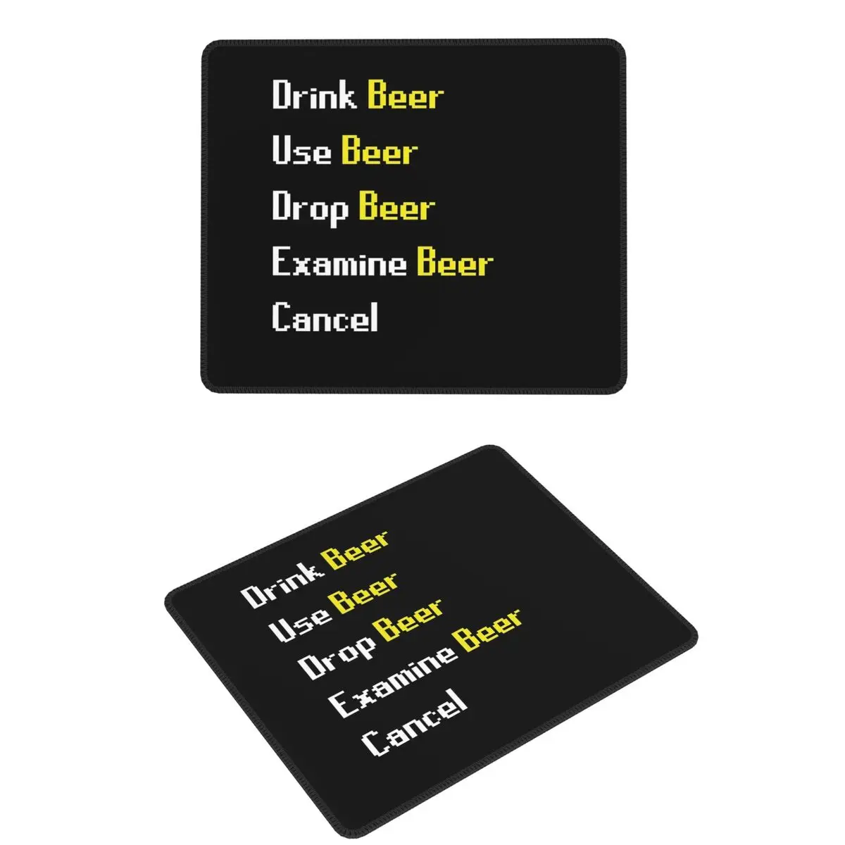 

Коврик для мыши Runescape Beer Interaction, компьютерная клавиатура, коврик для мыши, игровой коврик для ПК, офисные аксессуары, настольные коврики