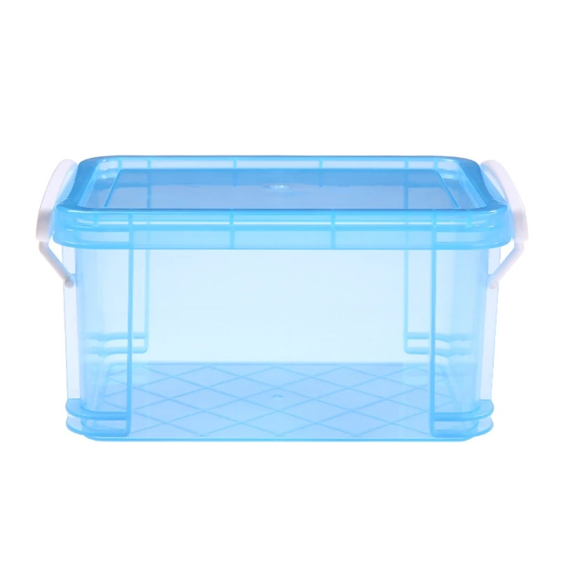 Caja portátil para tarjetas índice 16FB con capacidad para hasta tarjetas resistente agua y desgaste con tapa