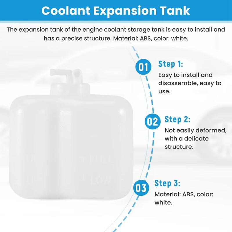 Car Engine Coolant Overflow Reservoir Water Tank For Mitsubishi Montero Dodge Ram 50 Pickup MB605260