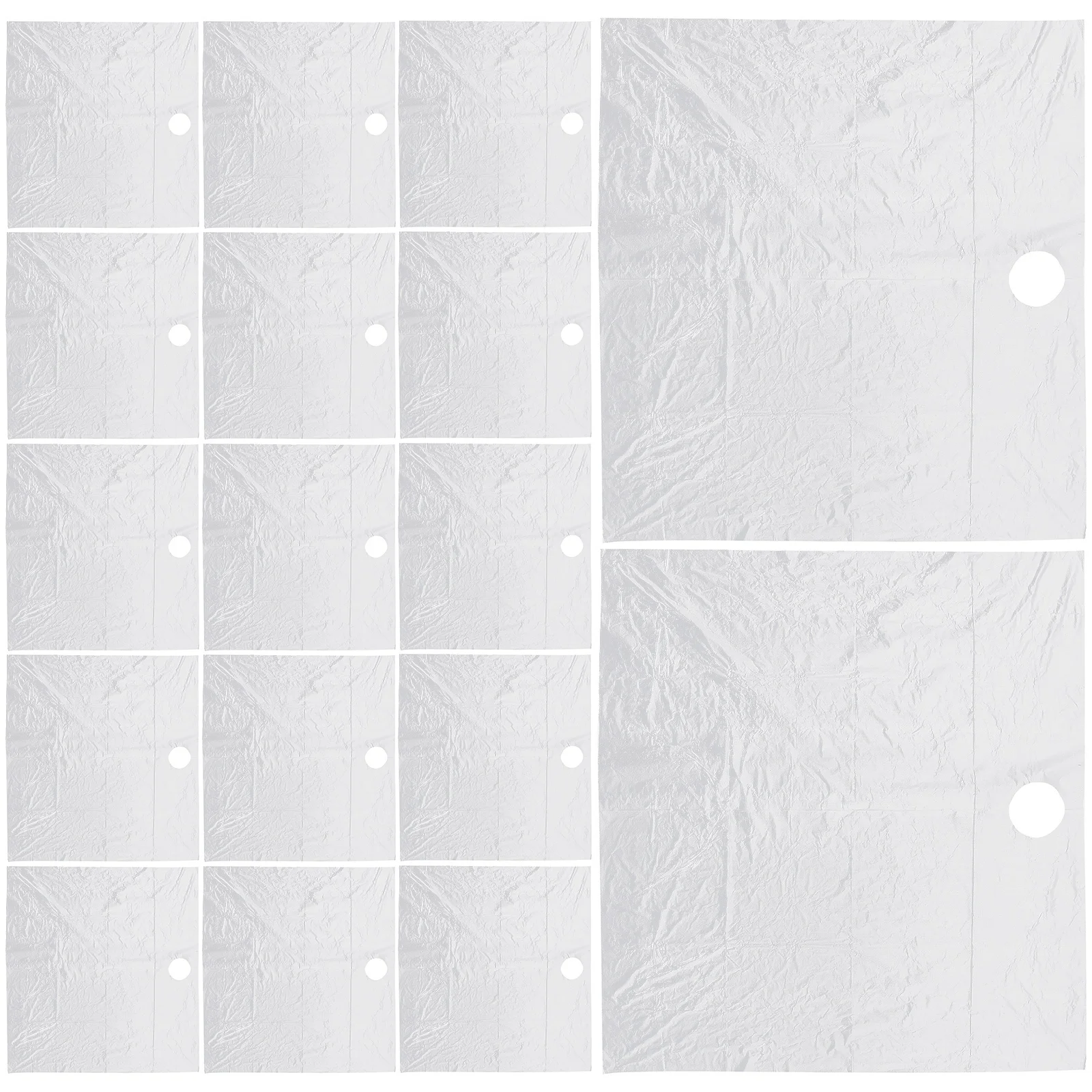 20 قطعة من صفائح صائد اللحية من البولي ايثيلين حراس بالوعة البلاستيك للحلاقة لوازم التشذيب المنزلية المحمولة صائد اللحية للرجال