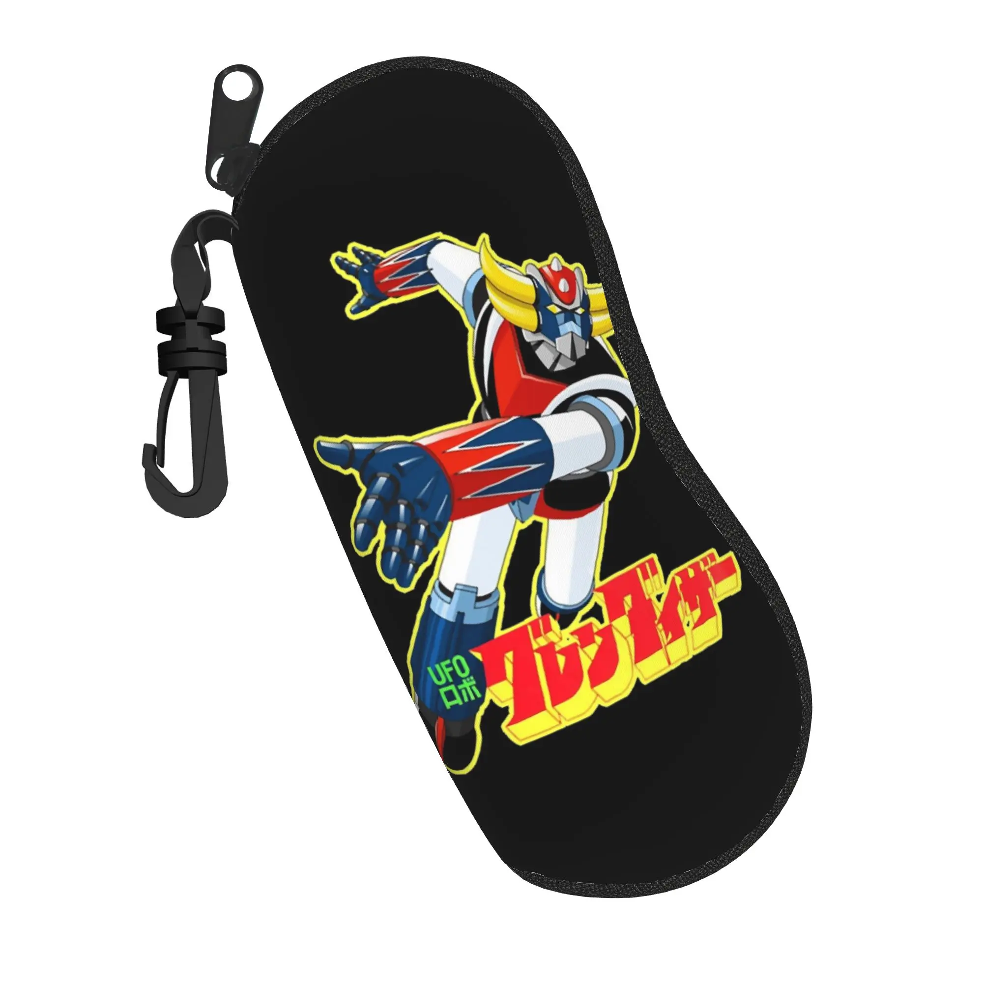 Goldrake UFO Robot Grendizer  Glasses Case Men Women Fashion Accessories Mazinger Z Eyewear Protector Office Eye Contacts Case