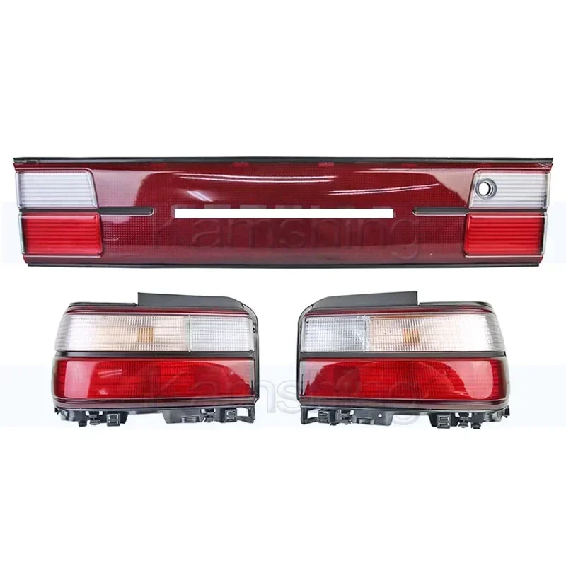 Kamshing A Set Tail Light Lamp Rear Number Light Frame License Plate For Toyota Corolla AE100 AE101 1991-2002 Rear License Panel