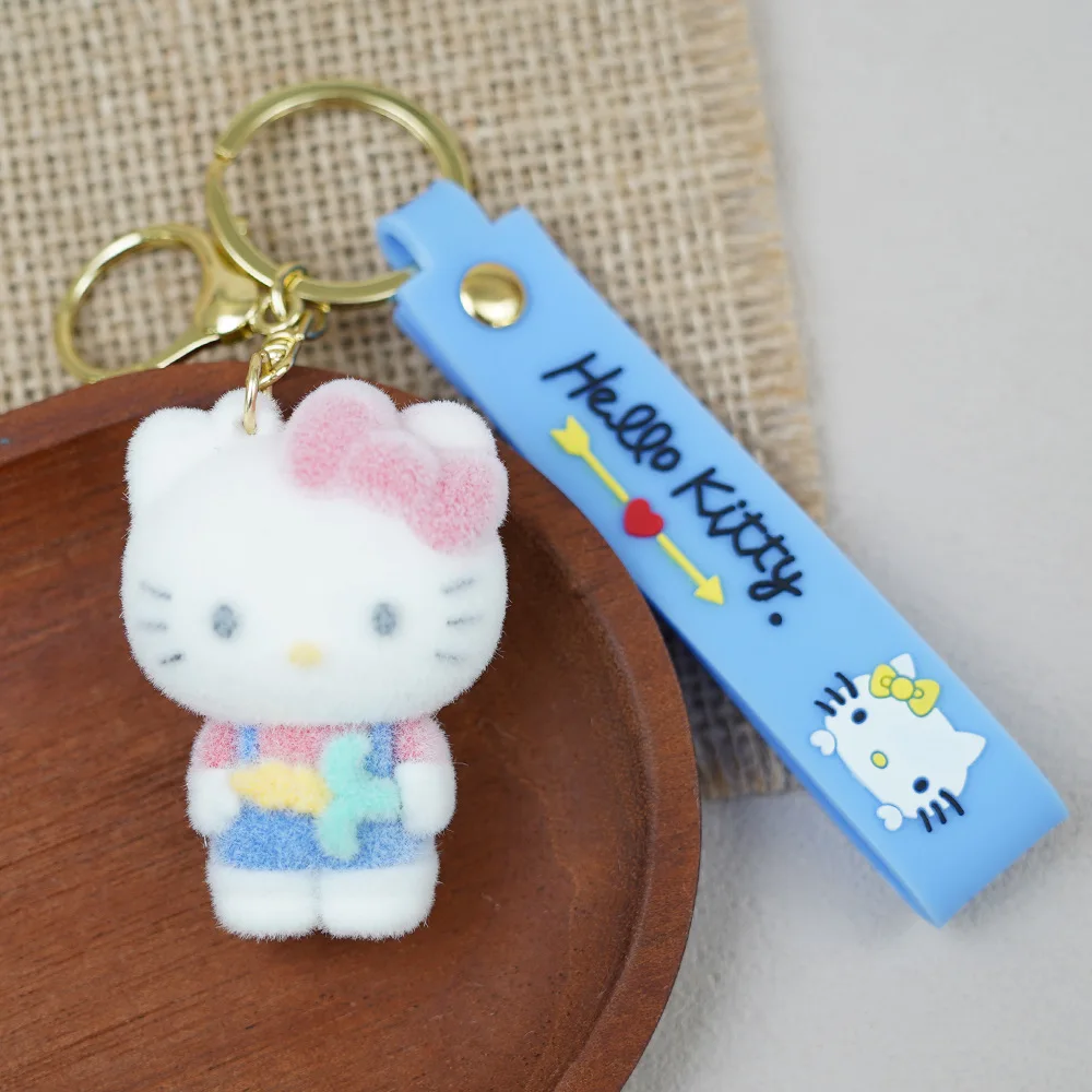 لسلسلة مفاتيح نموذج هالو كيتي الصغيرة، قلادة تزيين كرتونية رائعة، مناسبة لتزيين حقائب الظهر وحقائب اليد وسلسلة المفاتيح #5
