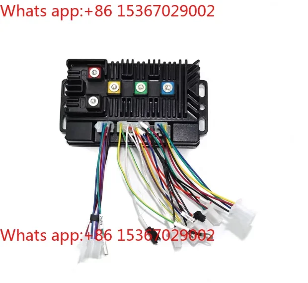 48V/60V/72V High Power 2000W Electric Bike Controller Brushless 60A Self-Learning Electric Vehicle Controller