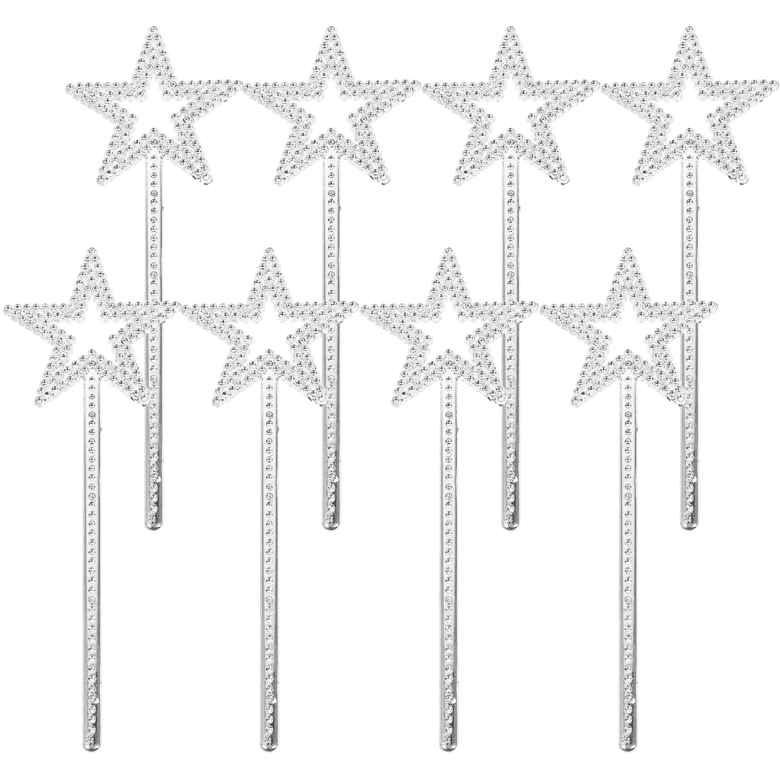 

12 Pcs Plastic Fairy Stick Angel Wand Diy Accessories Wands Sticks Princess Christmas Presents