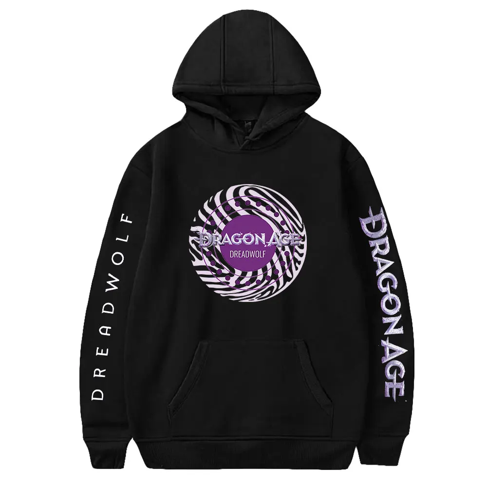 

2026 Dragon Age Dreadwolf Hoodie Hot Game Long Sleeve Sweatshirt Women Men Sweatshirt Harajuku Streetwear Fashion Clothes
