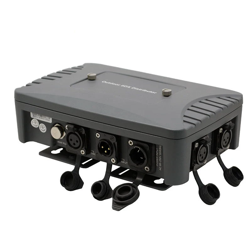 Módulo de Control de señal portátil IP65 DMX Pro, divisor de atenuación PWM DMX de 6 vías, bodas al aire libre, festivales de música, palos de discoteca