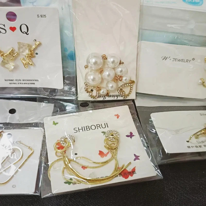 

1 10 20 50 Random Style Fashion Jewelry Set Including Necklace Earrings Bracelet Trendy All Match for Party Daily Decor