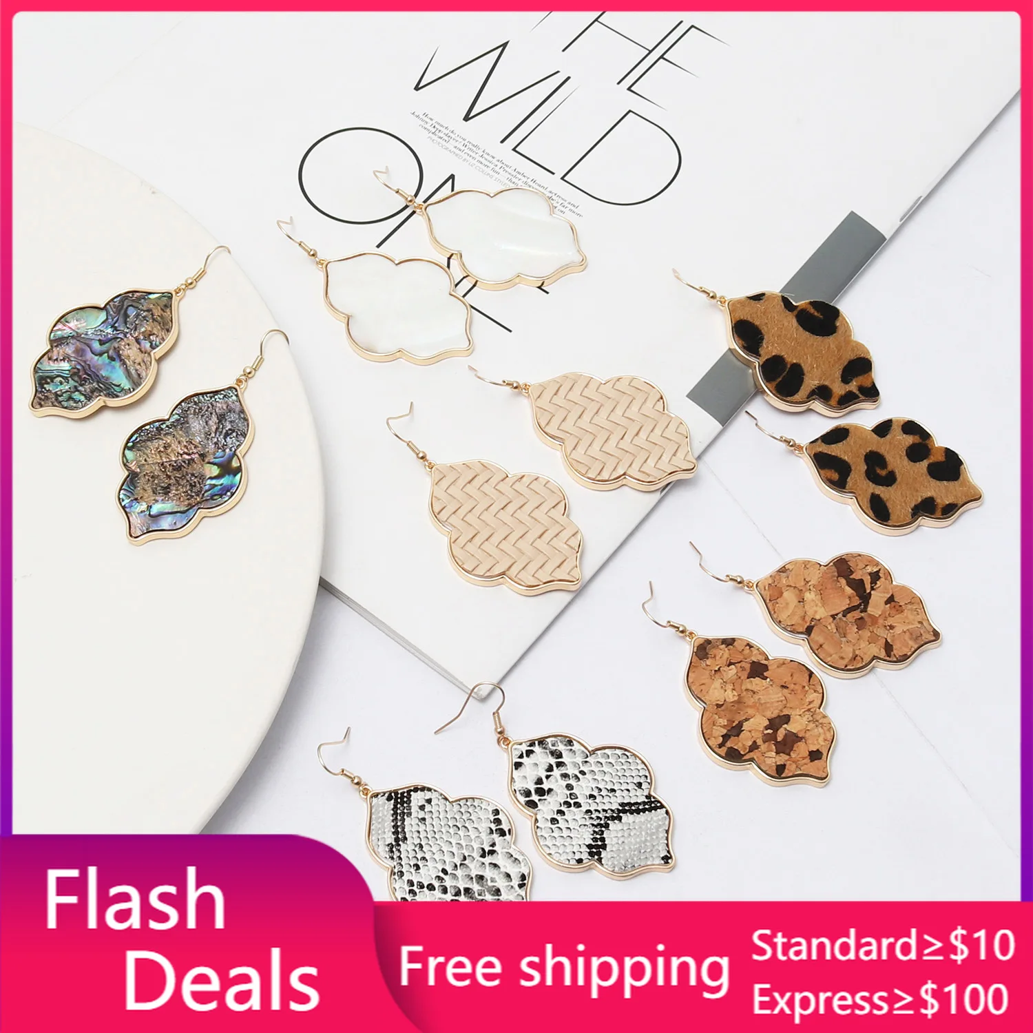 Flower Hexagon Abal… - image