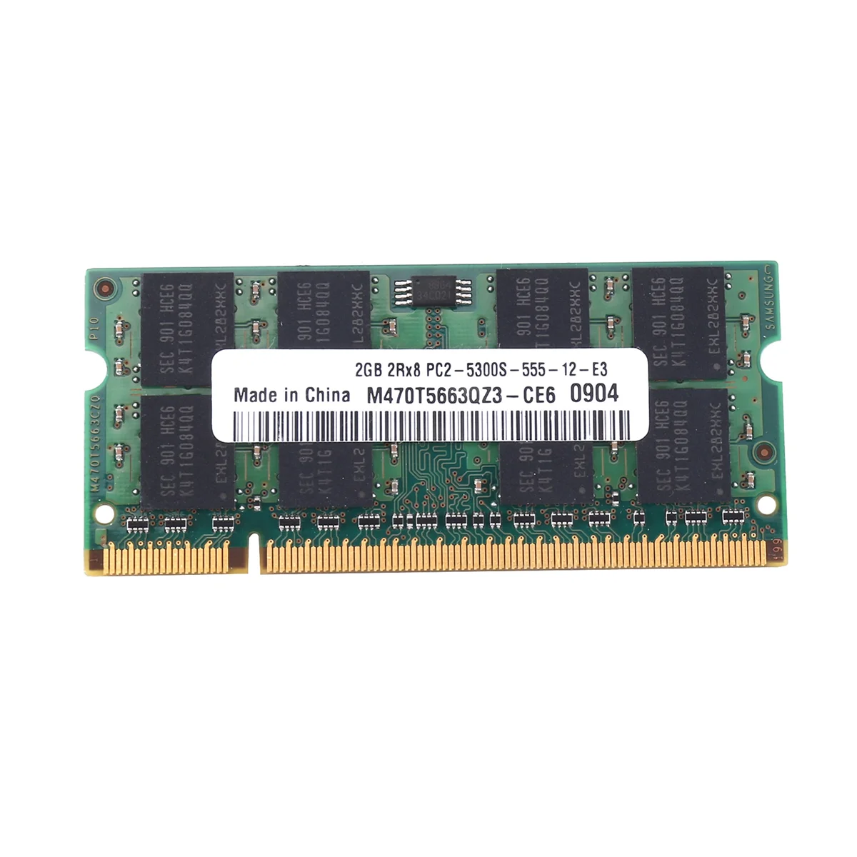 

DDR2 2GB RAM Memory PC2 5300 Laptop RAM Memoria SODIMM RAM 667MHz Memory 200Pin RAM Memory