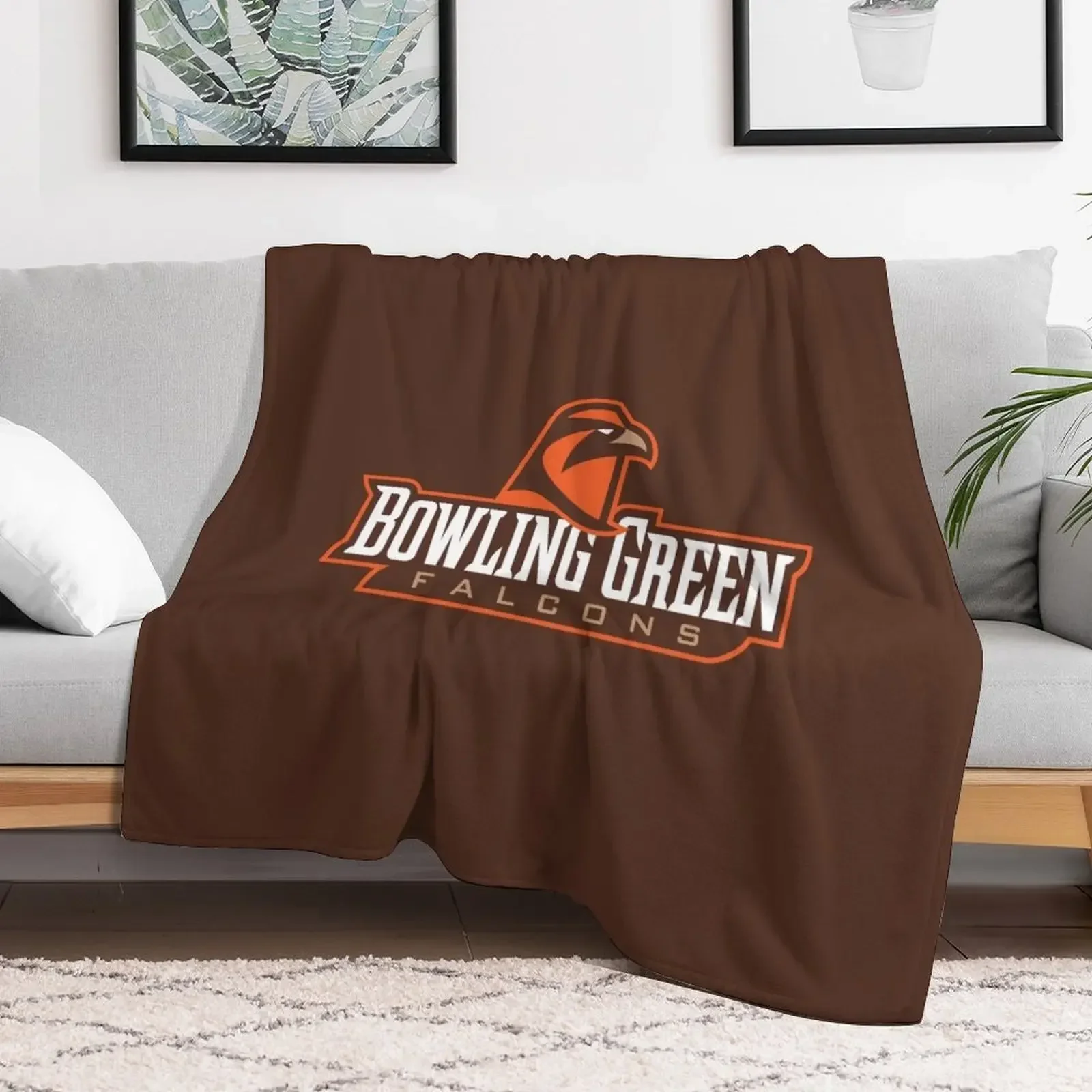 

Bowling Green State University Throw Blanket Hairy Tourist Soft warm for winter Blankets
