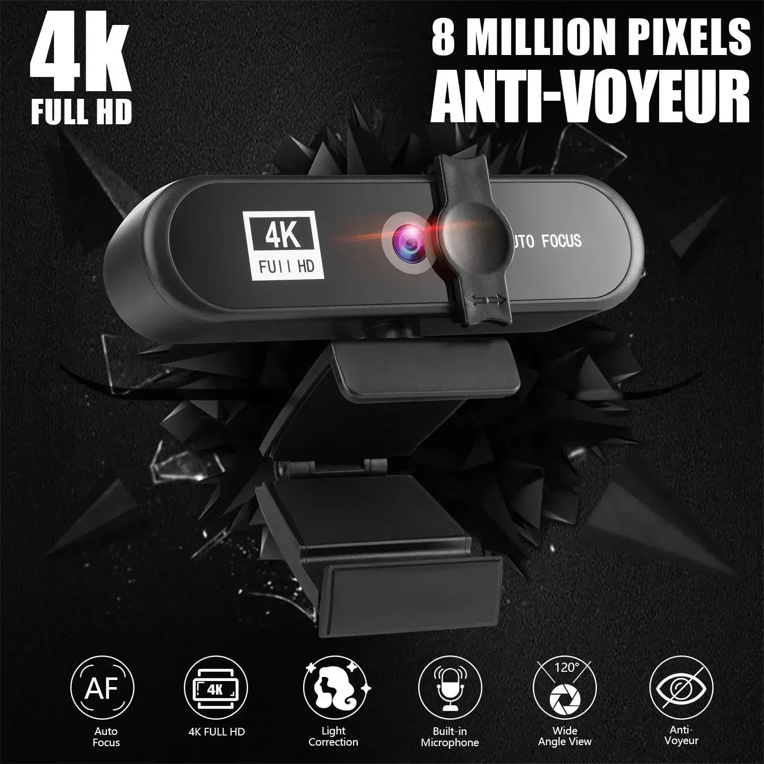 webcam 2k 4k 8k 1080p 60fps foco automatico full hd com cancelamento de ruido para laptop desktop pc 01