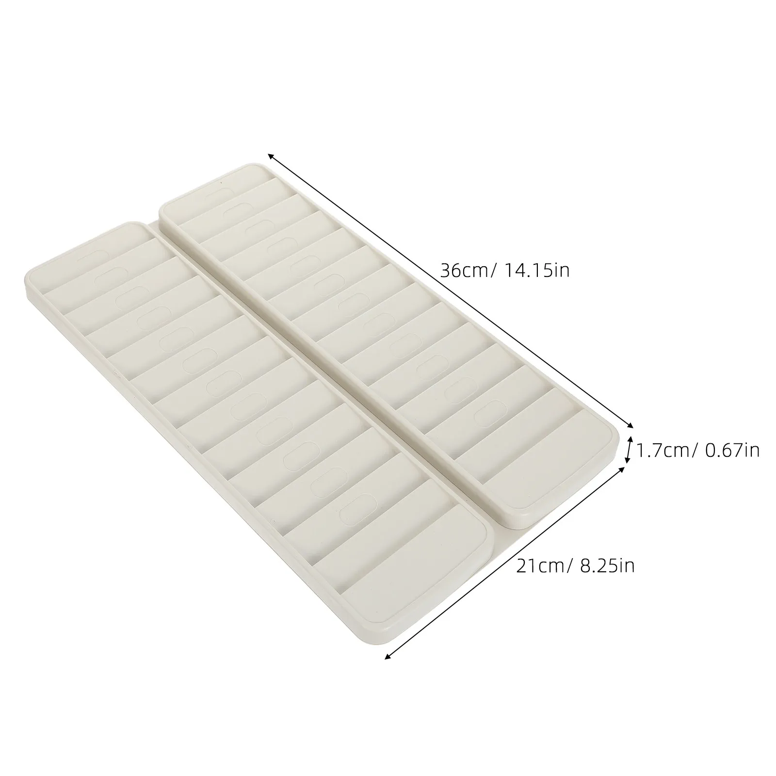 24 Pocket Wall Card Rack Plastic Time Card Holder Wall Mount for Office Hotel Warehouse Attendance Id Access Key Cards Organizer