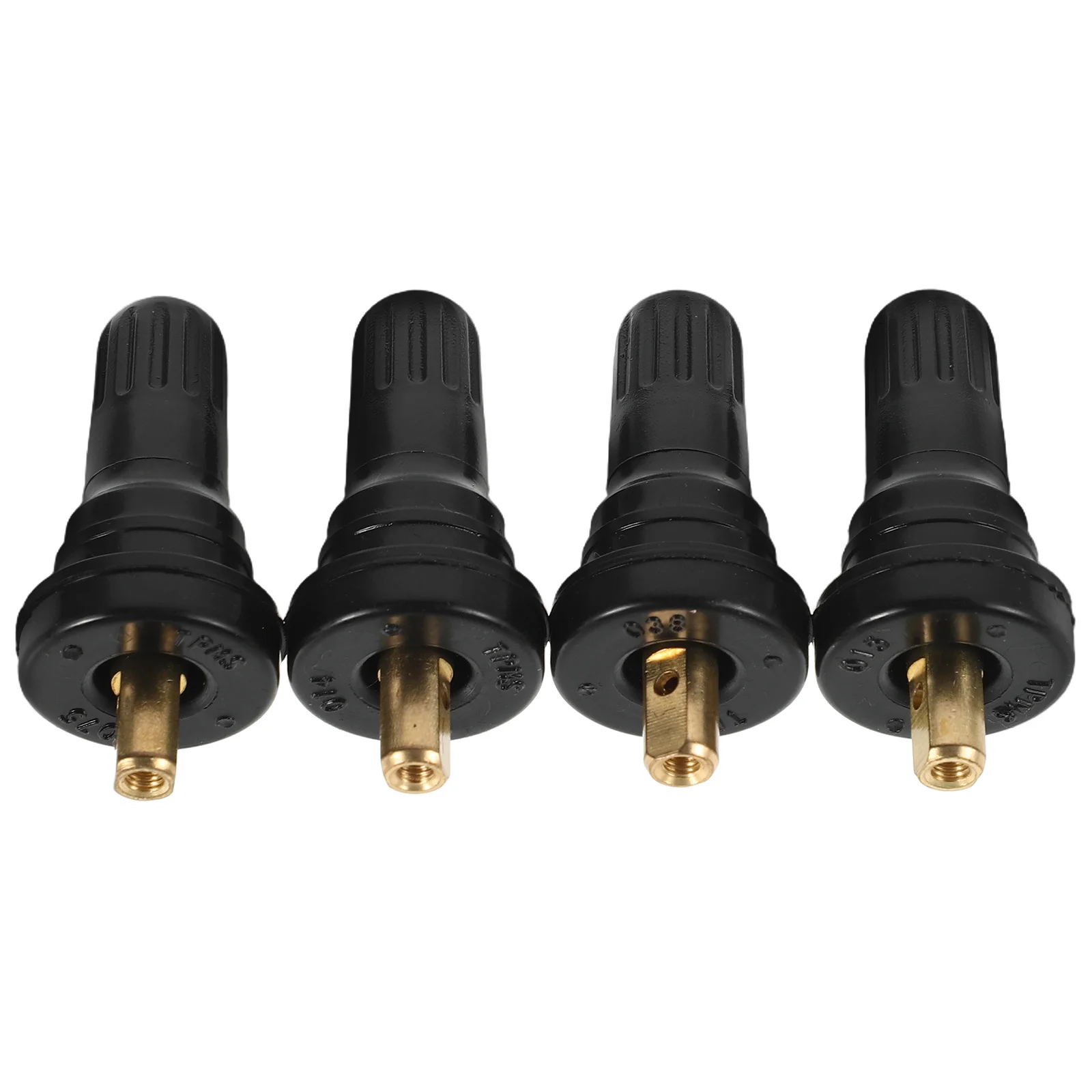 

4Pcs Motorcycle Tire Valve Stems Durable Aluminum Leakproof Easy Install Universal Fit Rim Holes Standard Valve Stems