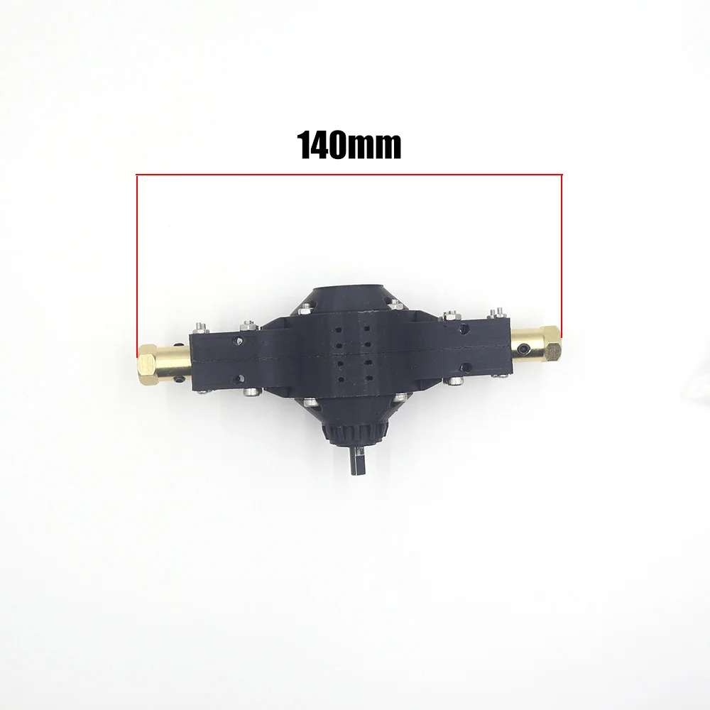 Metal Rear Axle/rear Through-axle 140mm for 1/14 Tamiya RC Truck Scania 770S R620 Benz Actros 3363 Volvo MAN TGX LESU Car Parts