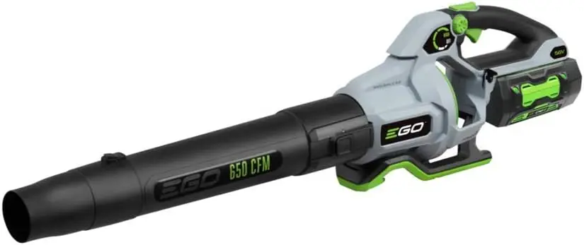 

Leaf Blower, Cordless Electric 650 CFM, Includes 56V 5.0Ah Battery and Charger - LB6504