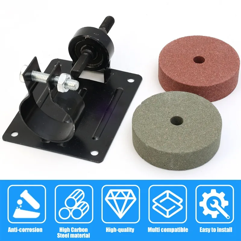 Schleifen Stein Polieren Rad Elektrische Bohrer Spin Schleifen Pad High-carbon Stahl Entgraten Für Metall Legierung Schleifer Polieren