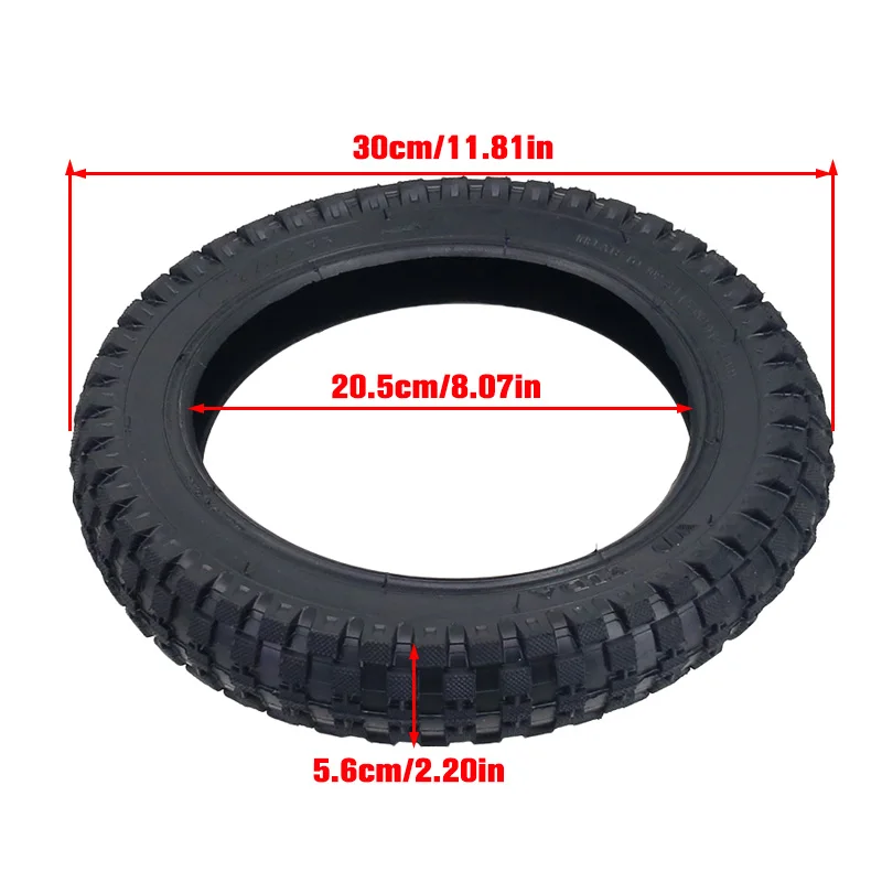 12 1/2 X 2.75 Tyre 12.5 *2.75 Tire Inner Tube for 49cc Motorcycle Mini Dirt Bike Tire MX350 MX400 Scooter Accessories