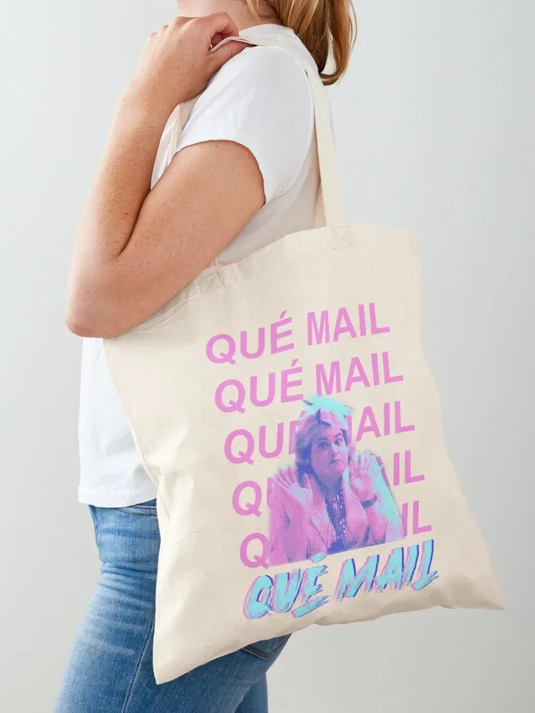 Paquita Salas What Mail Tote Bag, bolsas para carrito de compras, bolsa de compras, bolsa para compras, para mujer