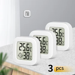 Mini LCD Digital Thermometer Electronic Temperature Humidity Meter Indoor Household Sensor Gauge Weather Station For Home