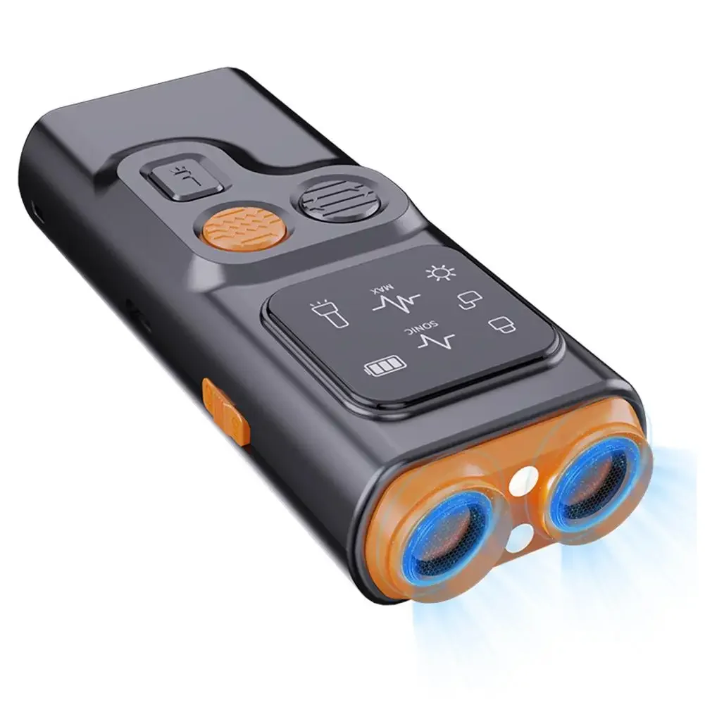 Dispositif anti-aboiement pour chiens, dispositif anti-aboiement, écran HD, lampe de poche LED, arrê
