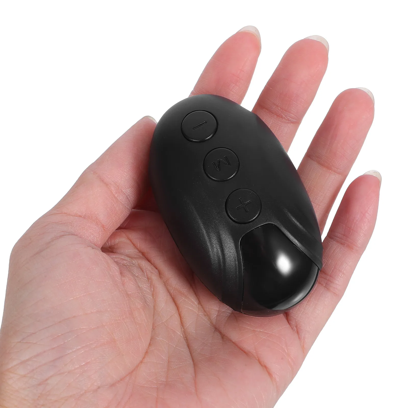 Rechargeable Handheld Sleep Aid Device Black 15 Levels Screen Display Lowfrequency Technology for Stress Relief Muscle Soreness