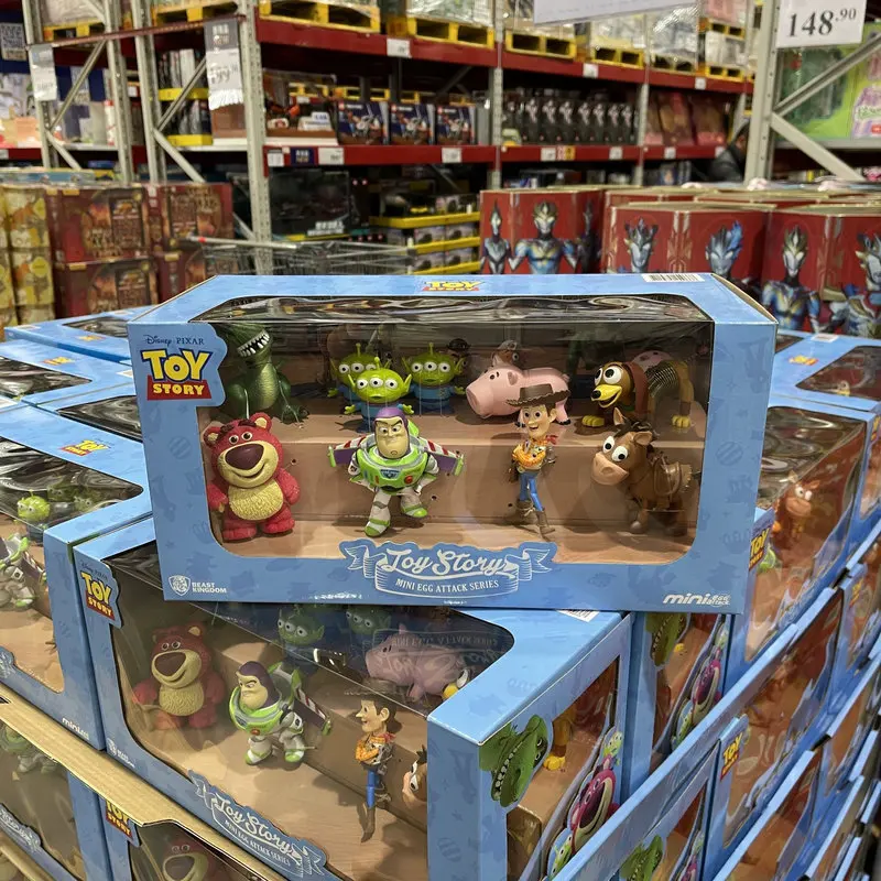 

Pixar Toy Story Collectible Action Figures 10 Piece Box Set Mini Egg Attack Series Figurine Dolls Gift For Collectors