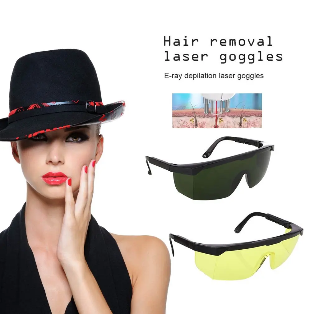 

Universal Goggles Eyewear Laser Protection Glasses For Ipl/e-light OPT Freezing Point Hair Removal Protective Glasses Wholesale