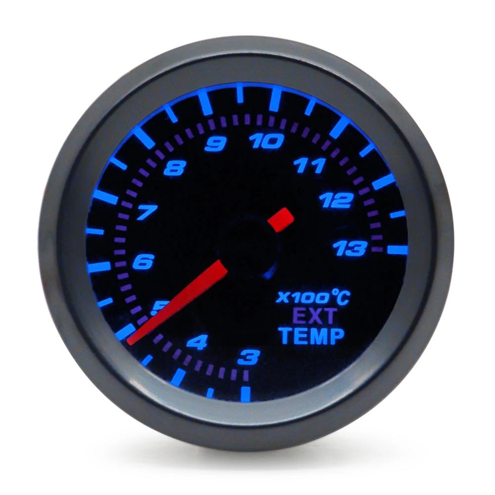 52 mm Boost/Vakuum/Wassertemperatur/Öltemperatur/Ölpresse/Spannung/Drehzahlmesser/Luft-Kraftstoff-Verhältnis/EGT-Messgerät, analoge blaue LED + 52 mm Messgeräte – Detail 30